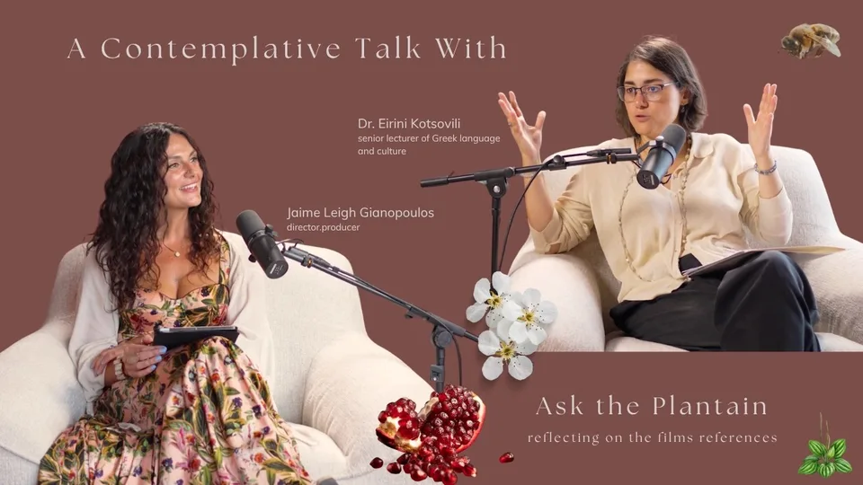 A Contemplative Talk with Jaime Leigh Gianopoulos and Dr. Eirini Kotsovili