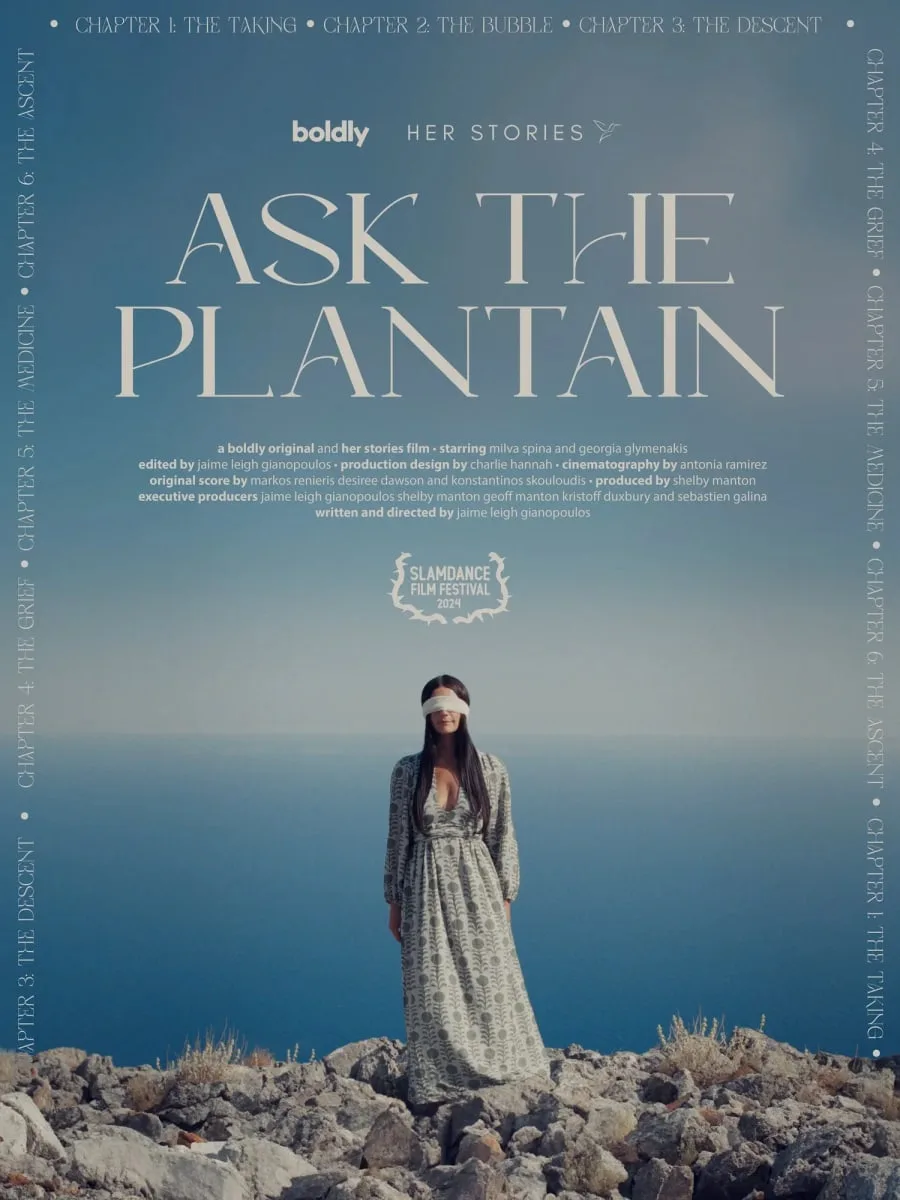 The poster for Ask the Plantain, with the Slamdance Film Festival 2024 laurel