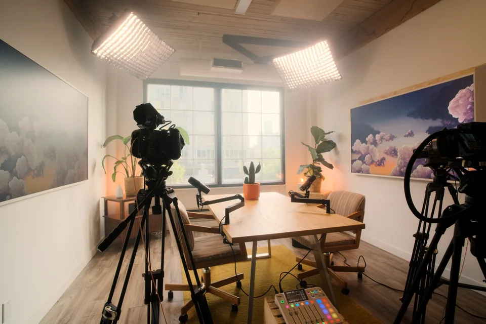 The Mirage Room at Yaletown Podcast Studio